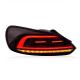 Modification Highlight Steering Brake Tail Light Assembly For Vw Scirocco 09-14 Year Other