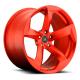 Customized Red 2-PC Forged Alloy Rims For BWM X5  / Rim 22 Alloy Car Rims