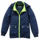 Wind Resistant Kids Lightweight Down Jacket 210t Polyester Lining Fabric