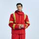 330gsm Concealed Front Zipper Fire Protection Clothing , EN11612 Flame Resistant Apparel