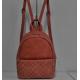 OEM Fashion pu leather Backpack Purse Women travel bag