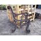 Park Garden Wooden Cast Iron Bench Ends Antirust For Street Furniture