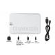 White 2600mAh Polymer Portable Cell Phone Rechargeable USB Charger