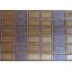 Roman Style Natural Bamboo Blinds , Bamboo Roll Up Window Blind Custom Color