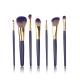 Skin Friendly 10pcs Cosmetic Makeup Brush Set With PU Leather Pouch