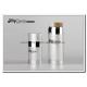 30ml Double Tube PP Airless Bottle For Skin Cream , Airless Pump Dispenser