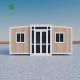 Galvanized Steel Collapsible Prefabricated Home With Customizable Exterior Color