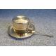 200ML Stainless Steel Reusable Milk Tea Cup With Spoon And Plate