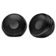 Wired Computer Speaker ABS Plastic With Iron Mesh Design 2-inch Speaker Driver With Dual 45mm Magnets 5V USB Power Supply Plug And Play