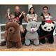 Wholesale High Quality Big Battery Operated Ride Animals，Large Stuffed Animal Riding