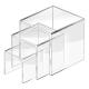 Product Clear Acrylic Riser Display Shelf Transparent Support Model Display Rack