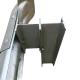 ISO Certified Metal Three Beam Highway Guardrail with H Steel Spacer Block Powder Coated