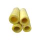 Centrifugal Glass Wool Steam Pipe Insulation Shell 30-150mm Thickness Without Aluminum Foil