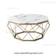 Diamond  40cm 89cm Tempered Glass Stainless Steel Coffee Table