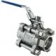Stainless Steel ASTM A312 TP316L Steal Floating Ball Valve 3 150# Low Press Class