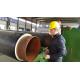PU Foam Pre-Insulated Pipe HDPE Casing Pipe Jacket Pipe Extrusion Cutting Production Line