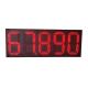 IP65 Outdoor Led Gas Price Changer Gas Station Led Price Sign 820*310*25mm