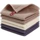 Highly Absorbent 100% Cotton Kitchen Towels Waffle Weave for Baristas and Tea Lovers