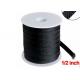 Black Expandable Braided Electrical Wire Wrap PET Sleeving For Cable Harness