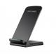 Two Coils Fast Qi Standing Wireless Charger With Housing For Moible Phones