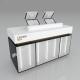 Beauty Store Checkout Counter Platinum Wooden Cash Register For Space-Saving Cosmetic Display Furniture And Branded Display Table