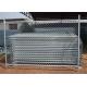 8ft Temporary Security Fencing Movable Chain Link Construction Panel With Base