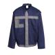 240 GSM 65% Polyester 35% Cotton Twill 2/1 Open Line Blue Workwear Jacket