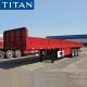flatbed trailer with grill intruck trailer