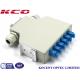 KCO-DINRAIL-SC-SM-06 Fiber Optic Terminal Box Single Mode SC 6 Ports FTTH GPON