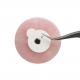 Pink Smooth Surface Jade Stone Glue Pallet Pad Stand Holder For Eyelash Extension