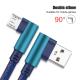 15g Right Angle Double Elbow Micro 5 Pin USB 2.0 Cable