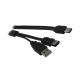 Power over esata to esata and usb adaptor cable ,USB Plus to ESATA+USB extension cable