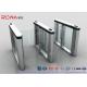 Automated Pedestrian Barrier Gate , Turnstile Security Systems 304 Stainless Steel