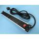 7-BS1363 Jack Multiple Outlet Power Bar With 2m Cable Six Socket