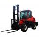 3.5T Rough Terrain Forklift ( Index Axis) for lifting 3~6m