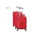 4 Wheels Tapestry Travel Trolley Eco Friendly Carry On Luggage