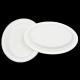 Large size eco-friendly biodegradable disposable fish dish sugarcane barbecue fish plate