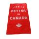 100% cotton red bath towel custom logo velour woven jacquard beach towel with logo