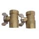 DN15 Brass Ball Valve Female With Butterfly Handle