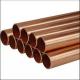 1.5 2 inch Thin Wall Copper Round Pipe Tube 99.99% PE For Oil Transportation System split ac