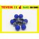 Pediatric Suction Cup Electrode Blue Ball Nickel Plated Silicone Material For DIN 3.0