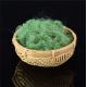 Jade Green Filling Material Dumbbell Polyester Staple Fiber 11.11 Detx 64mm