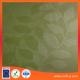 Beautiful Green color leaves style Jacquard weave TEXTILENE mesh fabric in double side