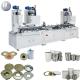 Automated Can Production Line 45cpm Small Round Cans Chemical Tin Package D99 Top Cover And Bottom Available
