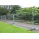 Low Carbon Steel Galvanized Temporary Fence Removable For Events Sports