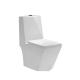 Luxury Gravity Flushing Conjoined Toilet Bathroom Ceramic One Piece Western Toilet