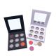 9 Colors Shimmer Mylar Paper Magnetic Eyeshadow Palette With Mirror