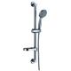 Three Sprays Contemporary Bathroom Showers , Bathroom Shower Mixer Taps With ABS Soap Holder