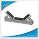 Belt conveyor adjustable support idler frame