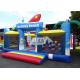 0.55m PVC Material Inflatable Park Equipment Playground / Outdoor Holiday Beach Inflatable Playland